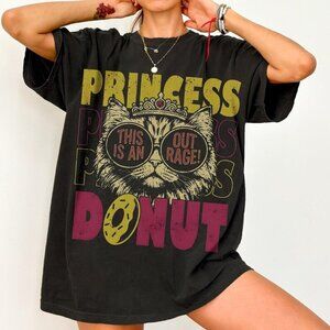 Dungeon Crawler Cat Graphic T-Shirt, Funny Fantasy Gamer Tee